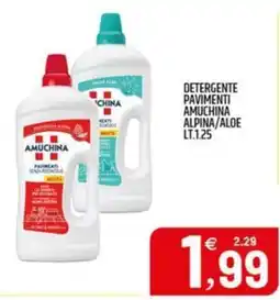 Ard Discount Detergente pavimenti Amuchina Alpina/Aloe offerta