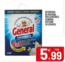 Ard Discount Detersivo in polvere per lavatrice General Fustone offerta