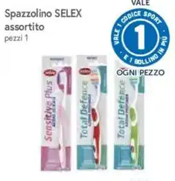 IperFamila Spazzolino SELEX assortito offerta
