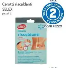 IperFamila Cerotti riscaldanti Selex offerta