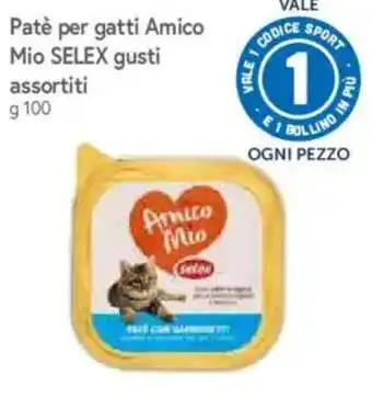 Paté per gatti Amico Mio SELEX gusti assortiti