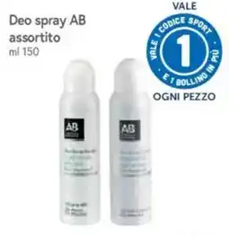 IperFamila Deo spray AB assortito offerta