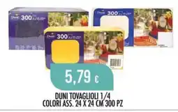 Scelgo Duni tovaglioli offerta