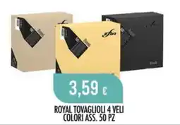 Scelgo Royal tovaglioli 4 veli offerta