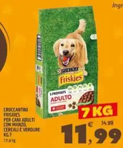 Ard Discount Crocchettini Friskies per cani adulti offerta