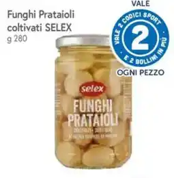 IperFamila Funghi Prataioli coltivati SELEX offerta