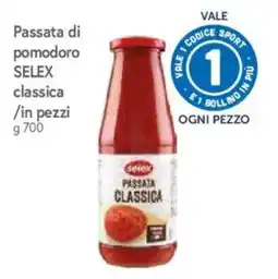 IperFamila Passata di pomodoro SELEX classica offerta
