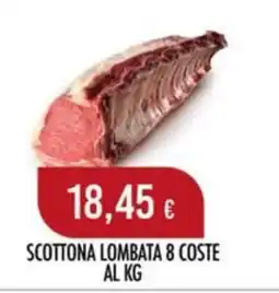 Scelgo Scottona lombata 8 coste offerta