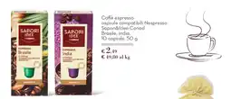 Spazio Conad Caffè espresso capsule compatibili Nespresso SaporI&Idee Conad offerta