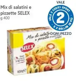 IperFamila Mix di salatini e pizzette SELEX offerta