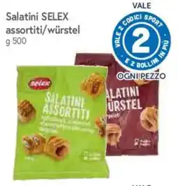 IperFamila Salatini SELEX assortiti offerta