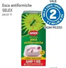IperFamila Esca antiformiche Selex offerta