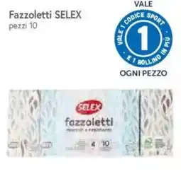 IperFamila Fazzoletti SELEX offerta