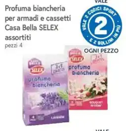 IperFamila Profuma biancheria Casa Bella SELEX offerta