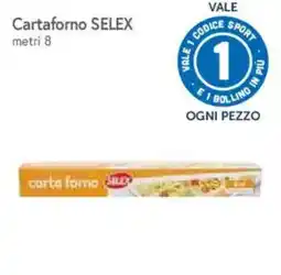 IperFamila Carta forno SELEX offerta