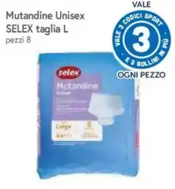 IperFamila Mutandina Unisex SELEX offerta