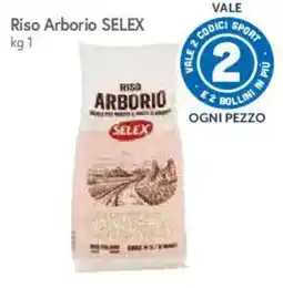 IperFamila Riso Arborio SELEX offerta
