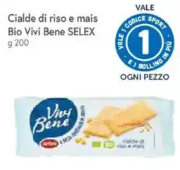 IperFamila Cialde di riso e mais Bio Vivì Bene SELEX offerta