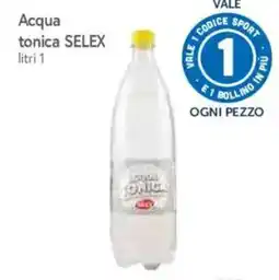 IperFamila Acqua tonica SELEX offerta