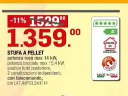 Brico OK Stufa a pellet offerta