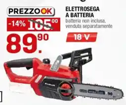 Brico OK Elettrosegà a batteria offerta