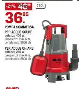Brico OK Pompa sommersa Al-Ko offerta