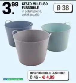 Brico OK Cesto multiuso flessibile offerta