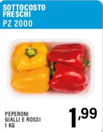 Peperoni gialli e rossi