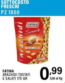 Gecop Fatina arachidi tostati e salati offerta