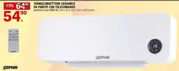 Brico OK Termoconvettore ceramico da parete con telecomando ZEPHIR offerta