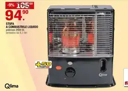 Brico OK Stufa a combustibile liquido Qlima offerta