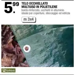 Brico OK Telo occhiellato in polietilene offerta