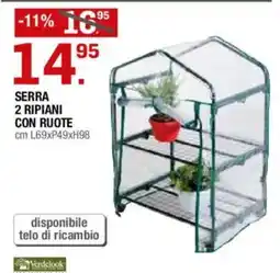 Brico OK Serra 2 ripiani con ruote offerta