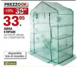 Brico OK Serra 8 ripiani VerdeLook offerta