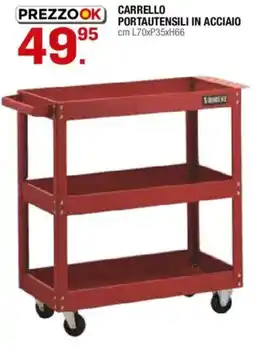 Brico OK Carrello porta utensili in acciaio offerta