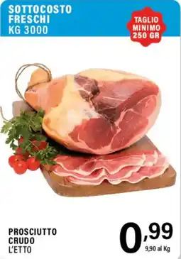 Gecop Prosciutto crudo l'etto offerta