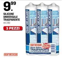 Brico OK Silicone universale trasparente Saratoga offerta