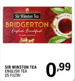 Gecop Sir Winston Tea Bridgerton English Breakfast offerta