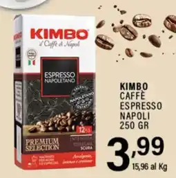 Gecop Kimbo Caffè Espresso Napoli offerta