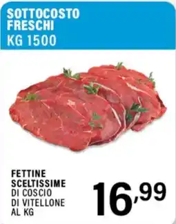 Gecop Fettine sceltissime di coscio di vitellone offerta