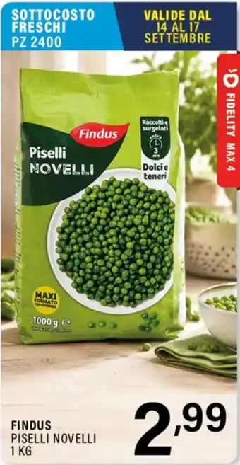 Findus Piselli Novelli