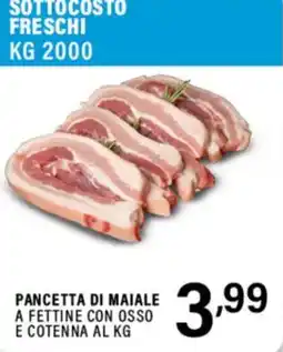 Gecop Pancetta di maiale offerta