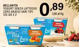Gecop Bella vita yogurt senza lattosio offerta