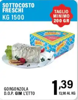Gecop Gorgonzola D.O.P. Gim L'Etto offerta