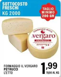 Gecop Formaggio il Vergaro Petrucci offerta