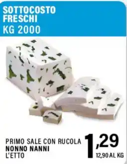 Gecop Primo sale con rucola nonno nanni offerta