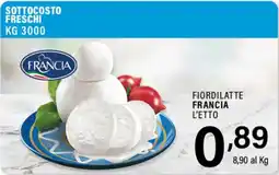 Gecop Fiordilatte Francia offerta