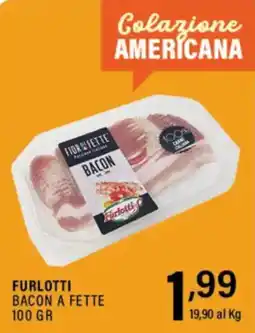 Gecop Furlotti bacon a fette offerta