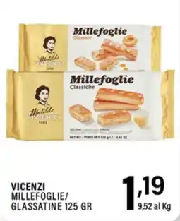 Gecop Millefoglie Glassatine Vicenzi offerta