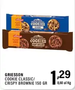 Gecop Griesson Cookie Classic/Crispy Brownie offerta